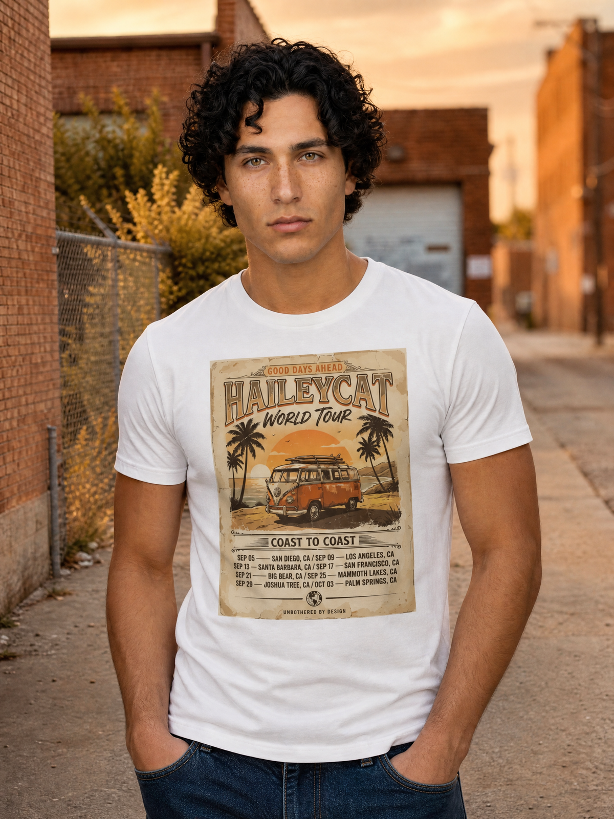 "Tour Date" Premium Tee (Unisex)