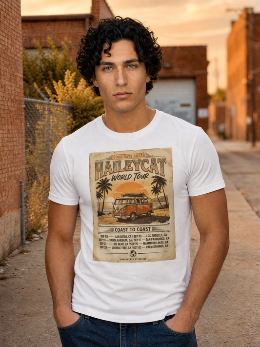 "Tour Date" Premium Tee (Unisex)