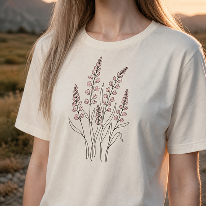 "Bloom Line" Supersoft Tee (Women's)