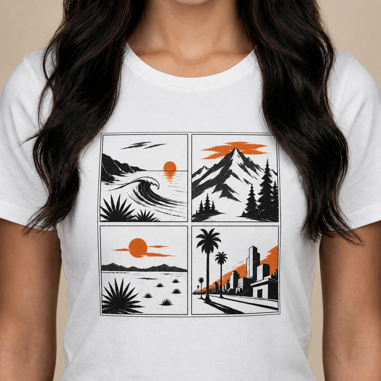 "Four Ways West" Premium Tee (Unisex)
