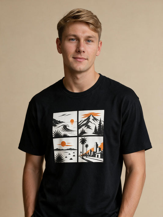 "Four Ways West" Premium Tee (Unisex)