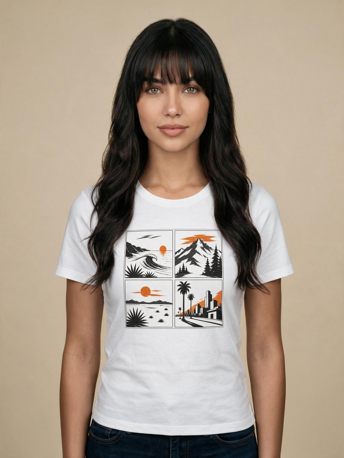 "Four Ways West" Premium Tee (Unisex)