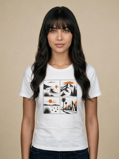 "Four Ways West" Premium Tee (Unisex)