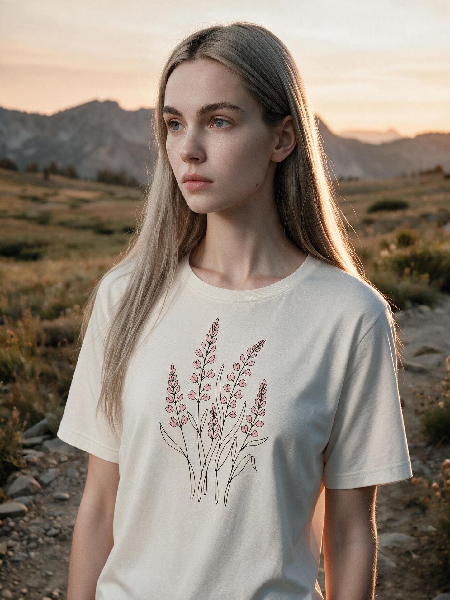 "Bloom Line" Supersoft Tee (Women's)