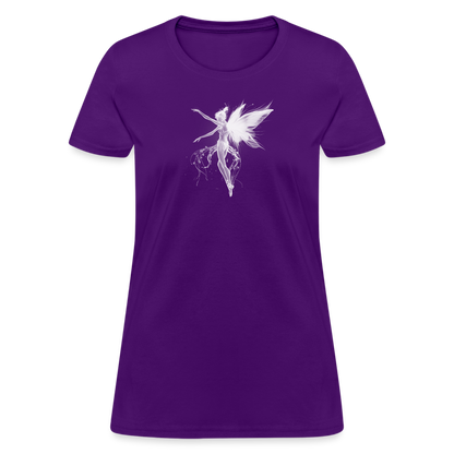 Mystical Ballerina Fairy Classic Women's T-Shirt - purple