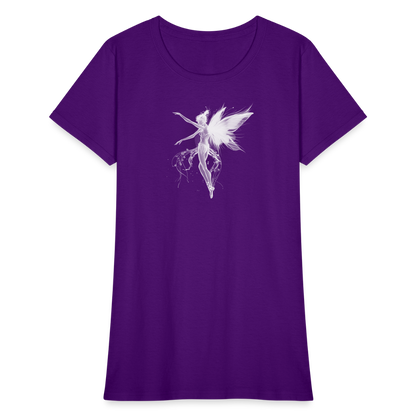 Mystical Ballerina Fairy Classic Women's T-Shirt - purple