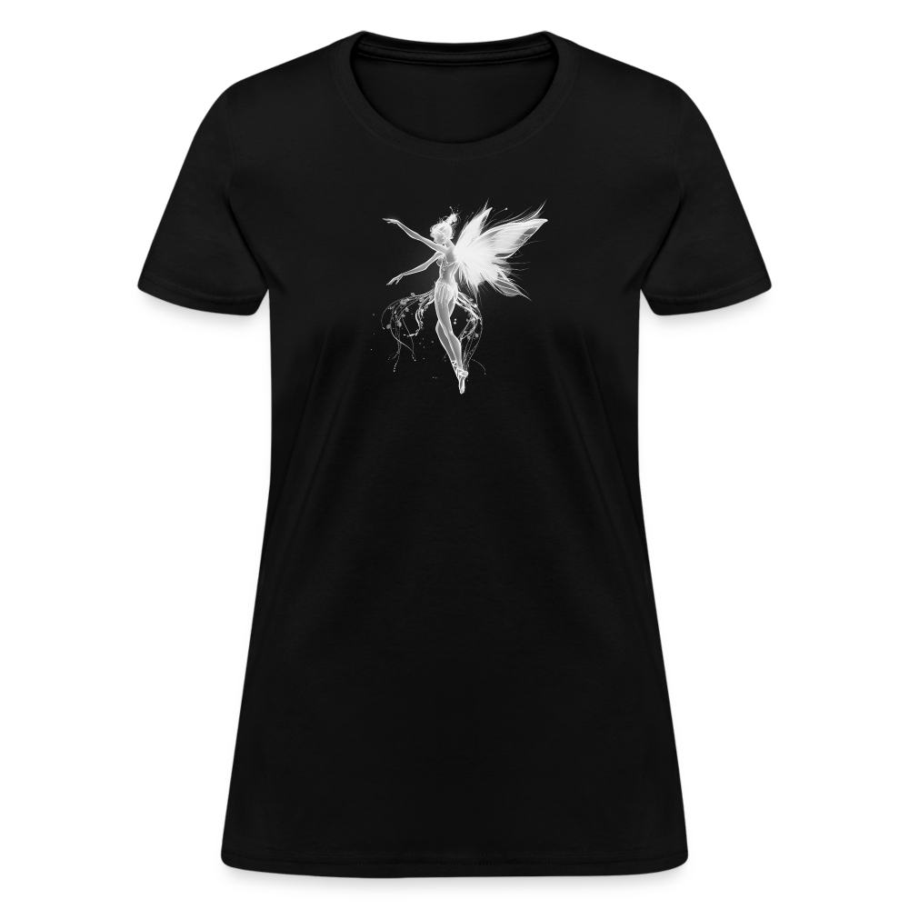 Mystical Ballerina Fairy Classic Women's T-Shirt - black