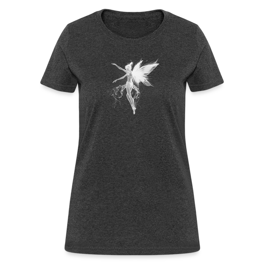 Mystical Ballerina Fairy Classic Women's T-Shirt - heather black