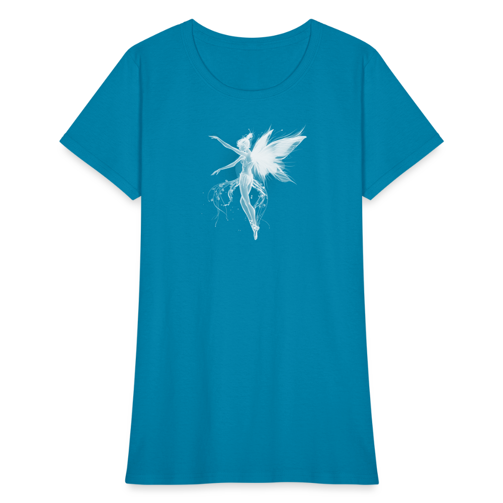 Mystical Ballerina Fairy Classic Women's T-Shirt - turquoise