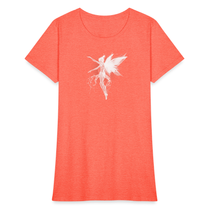 Mystical Ballerina Fairy Classic Women's T-Shirt - heather coral