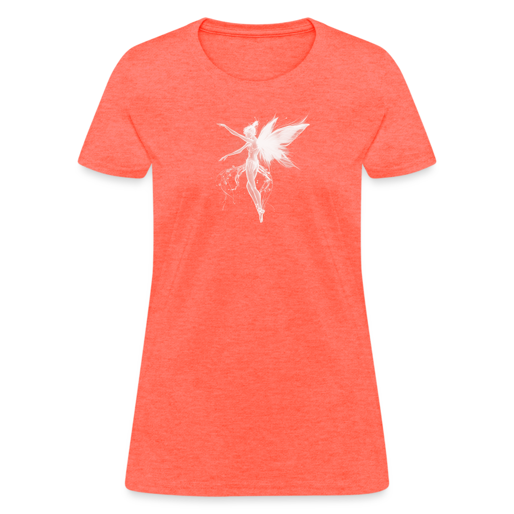 Mystical Ballerina Fairy Classic Women's T-Shirt - heather coral