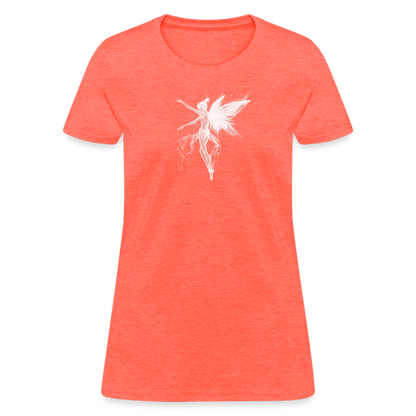 Mystical Ballerina Fairy Classic Women's T-Shirt - heather coral