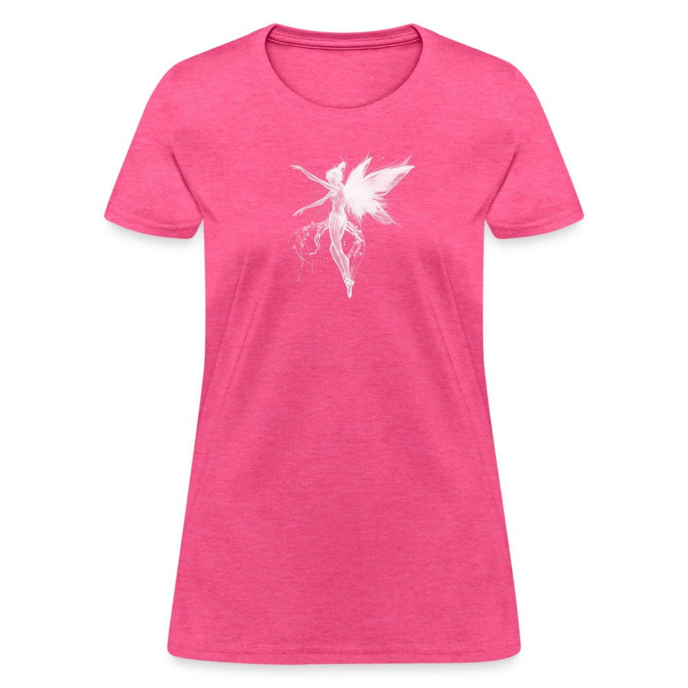 Mystical Ballerina Fairy Classic Women's T-Shirt - heather pink