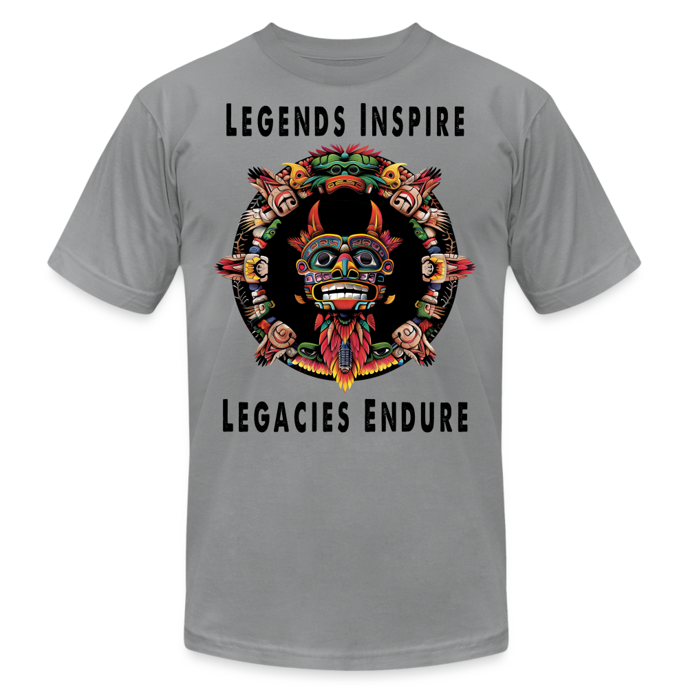 "Totem Wreath" Legends Inspire, Legacies Endure Men's Classic T-Shirt - slate