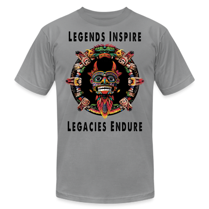 "Totem Wreath" Legends Inspire, Legacies Endure Men's Classic T-Shirt - slate