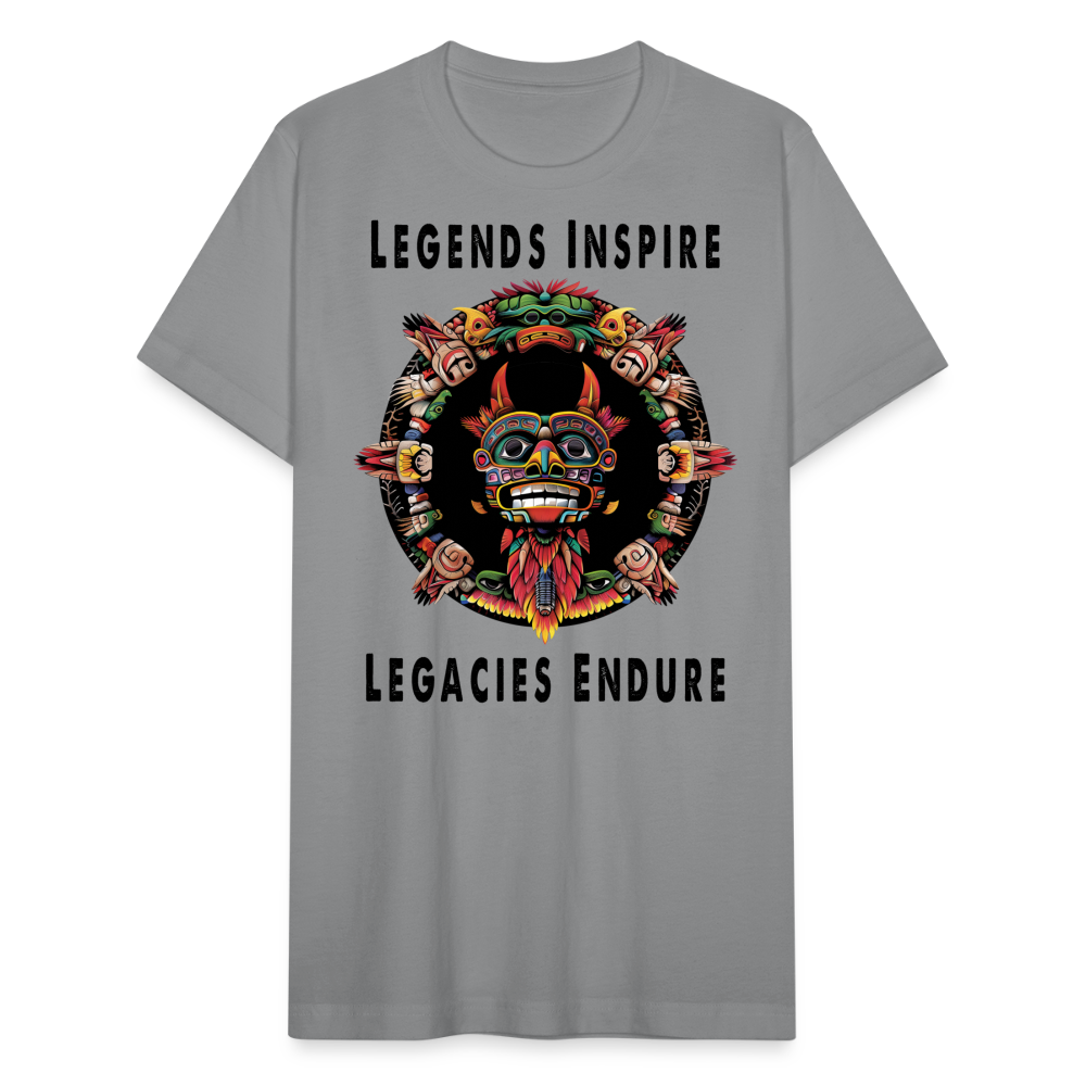 "Totem Wreath" Legends Inspire, Legacies Endure Men's Classic T-Shirt - slate