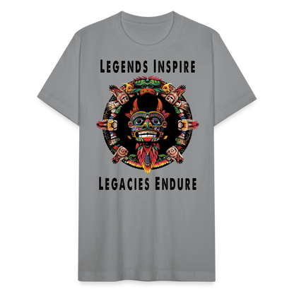 "Totem Wreath" Legends Inspire, Legacies Endure Men's Classic T-Shirt - slate