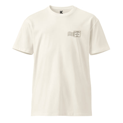 Open Country premium tee in Ecru, front view