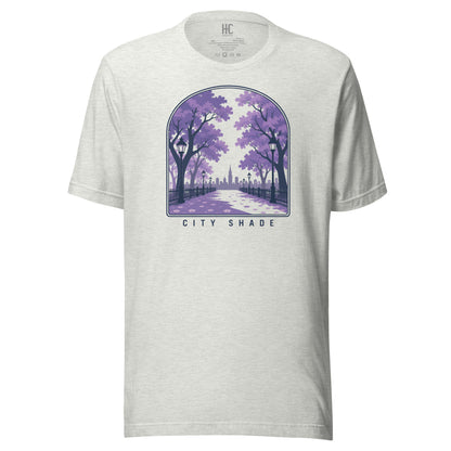 City Shade Supersoft Tee — Ash, front