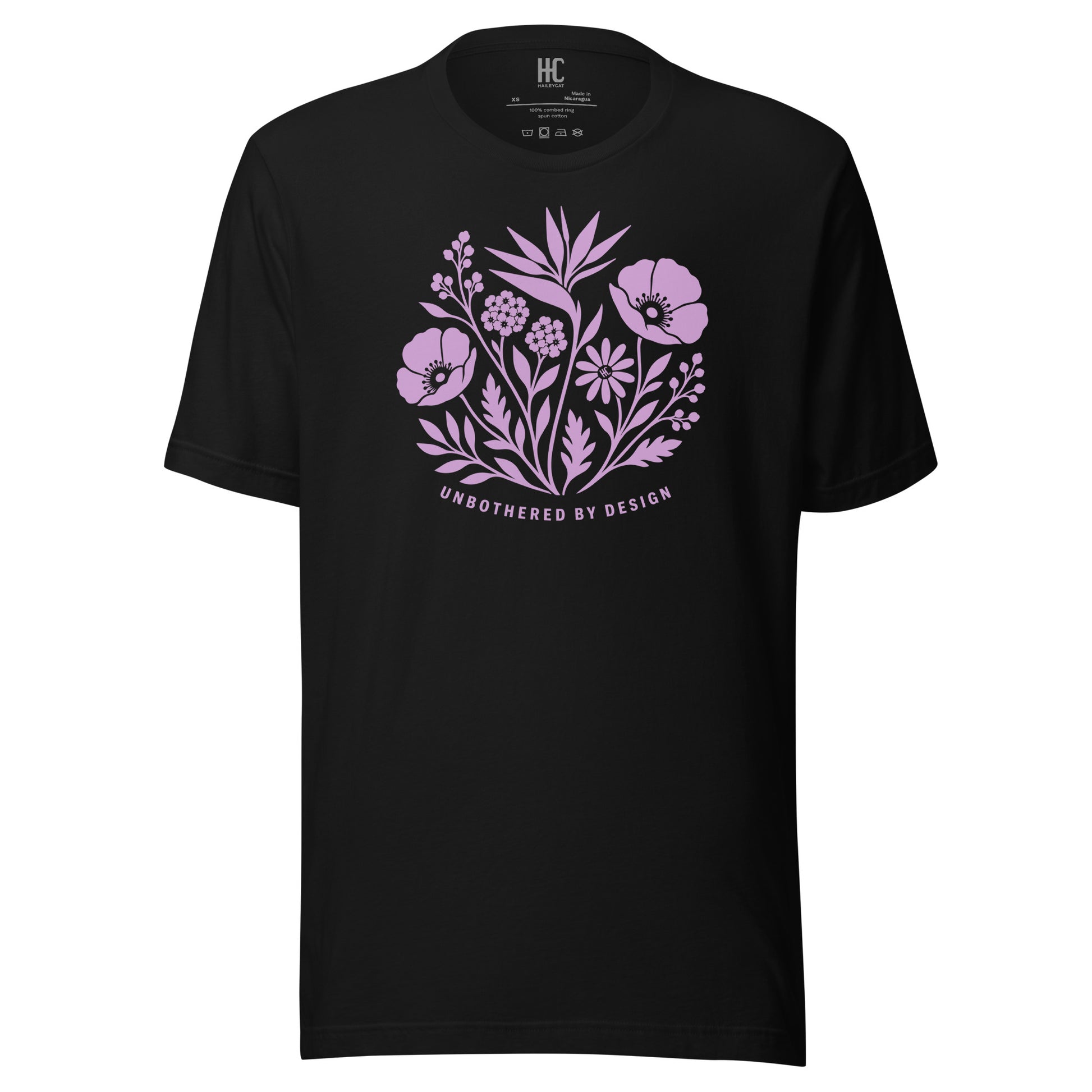 Wild Form Supersoft Tee — Black, front
