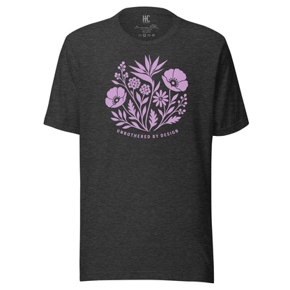 Wild Form Supersoft Tee — Dark Grey Heather, front