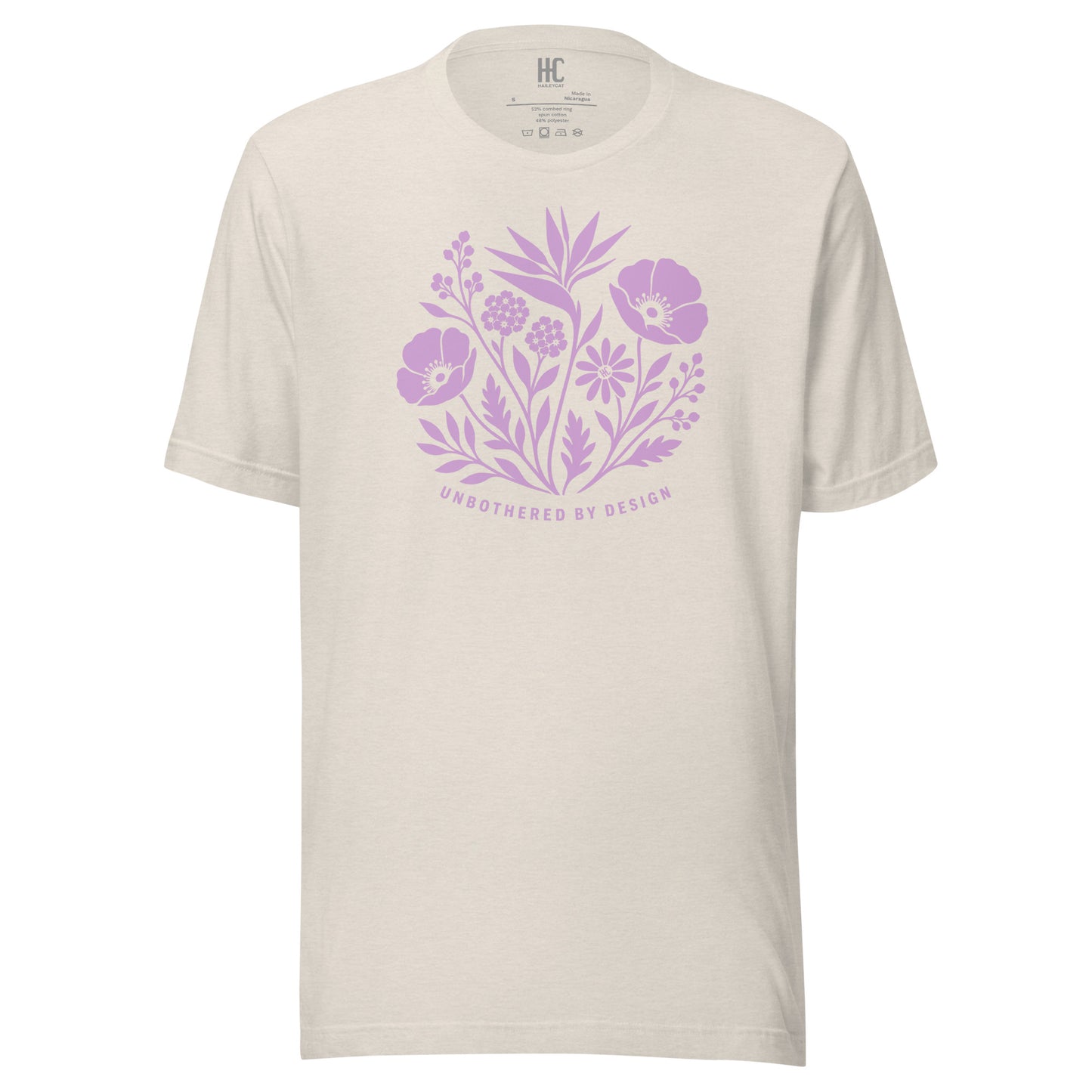 Wild Form Supersoft Tee — Heather Dust, front