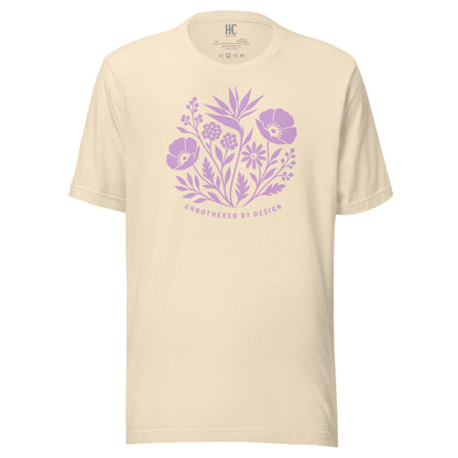 Wild Form Supersoft Tee — Heather Natural, front