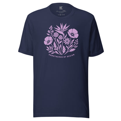 Wild Form Supersoft Tee — Navy, front