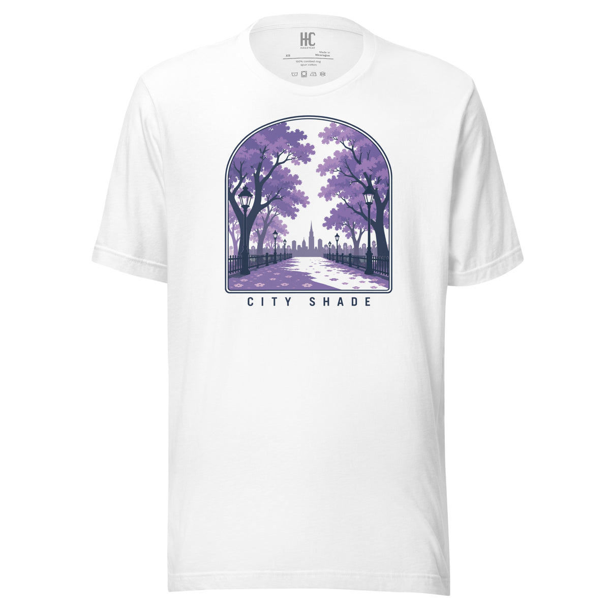 City Shade Supersoft Tee — White, front