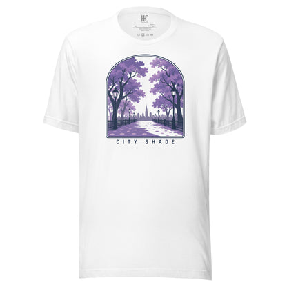 City Shade Supersoft Tee — White, front